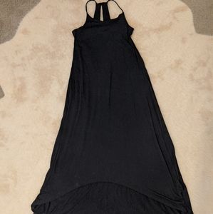 tabitha webb black jacquard maxi dress